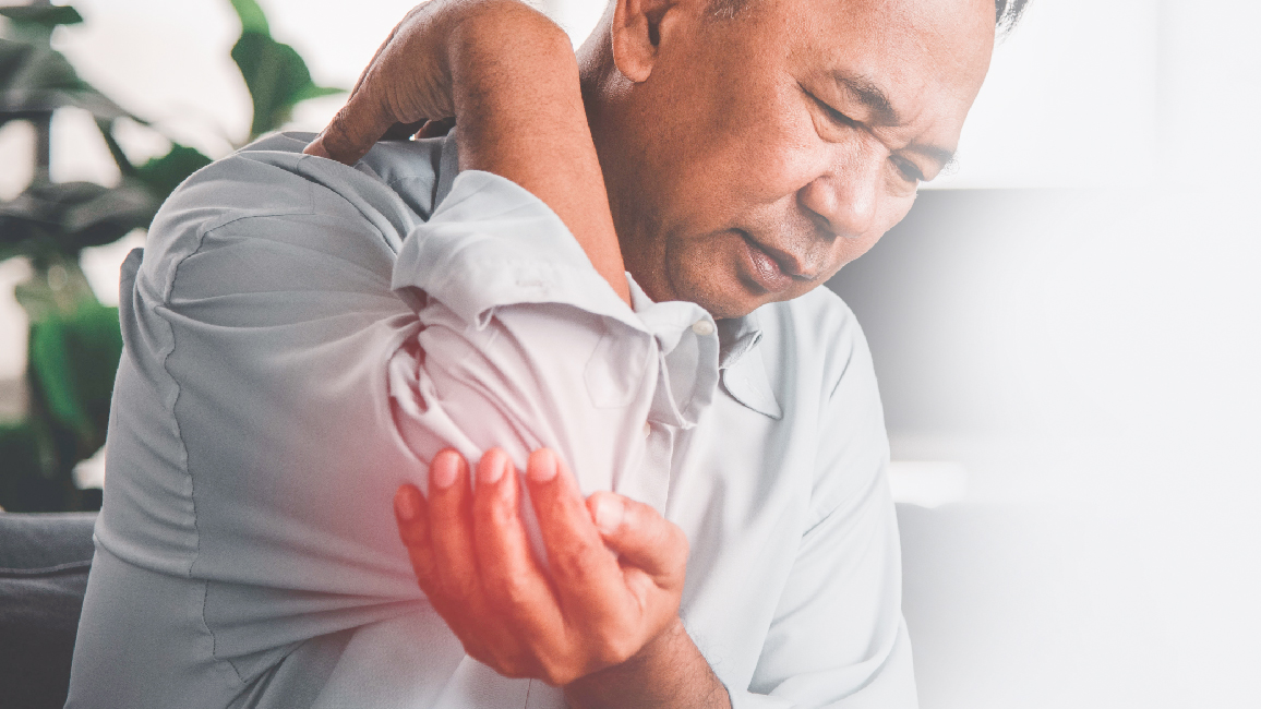 Elbow pain from work or sports, don’t let it be chronic.